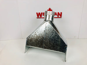 12" Vent Hood, CCI Thermal Catalytic Heater